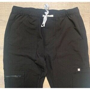 FIGS TECHNICAL COLLECTION CORE STRAIGHT LEG CAIRO MENS Size SMALL BLACK SCRUBS